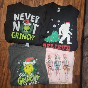 Christmas T-shirts Long Sleeve